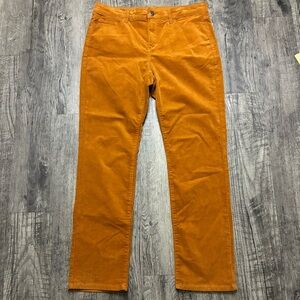St. John's Bay Women's Orange Straight Leg Jeans